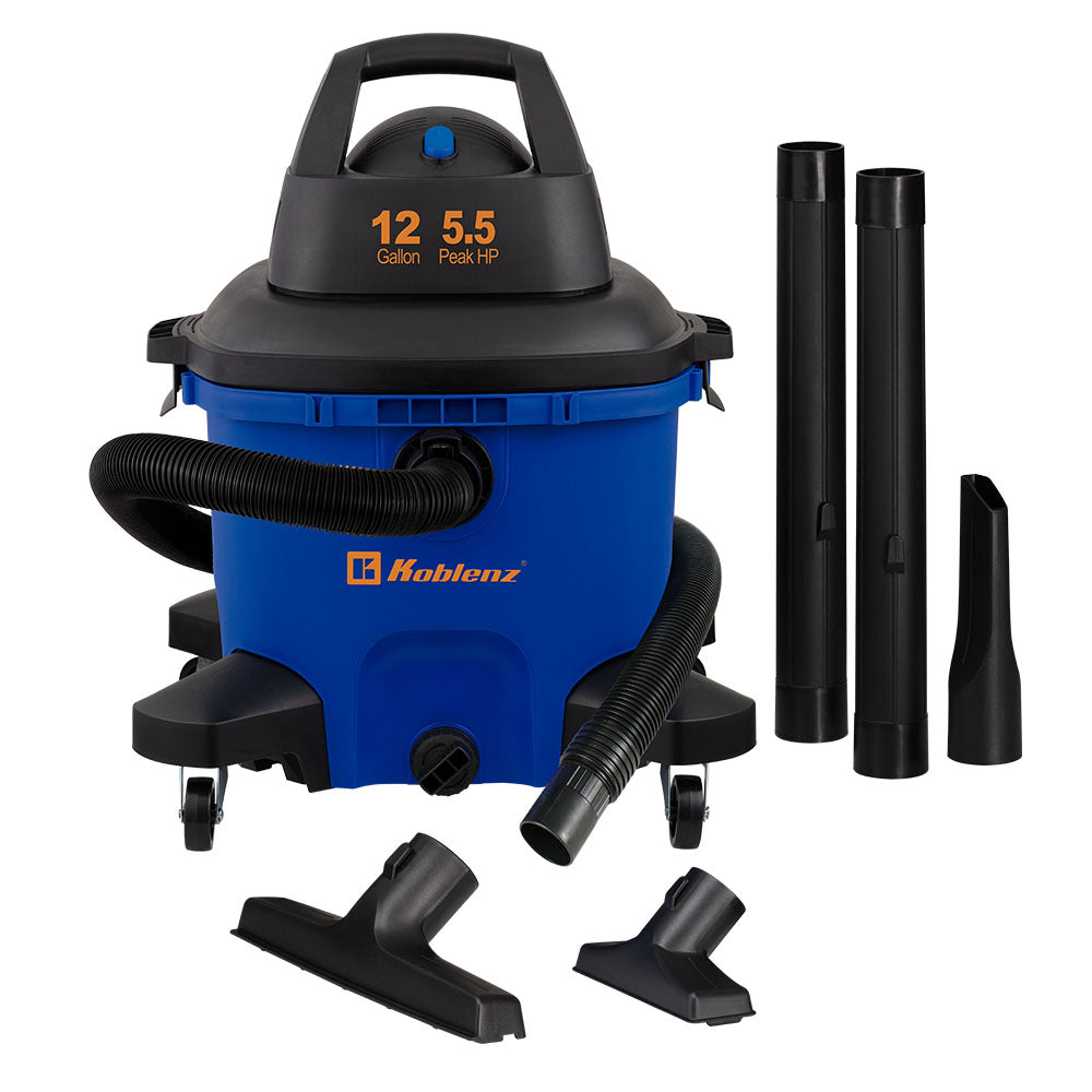 12 Gallon 5.5 PHP Wet Dry Vacuum WD-12 L4