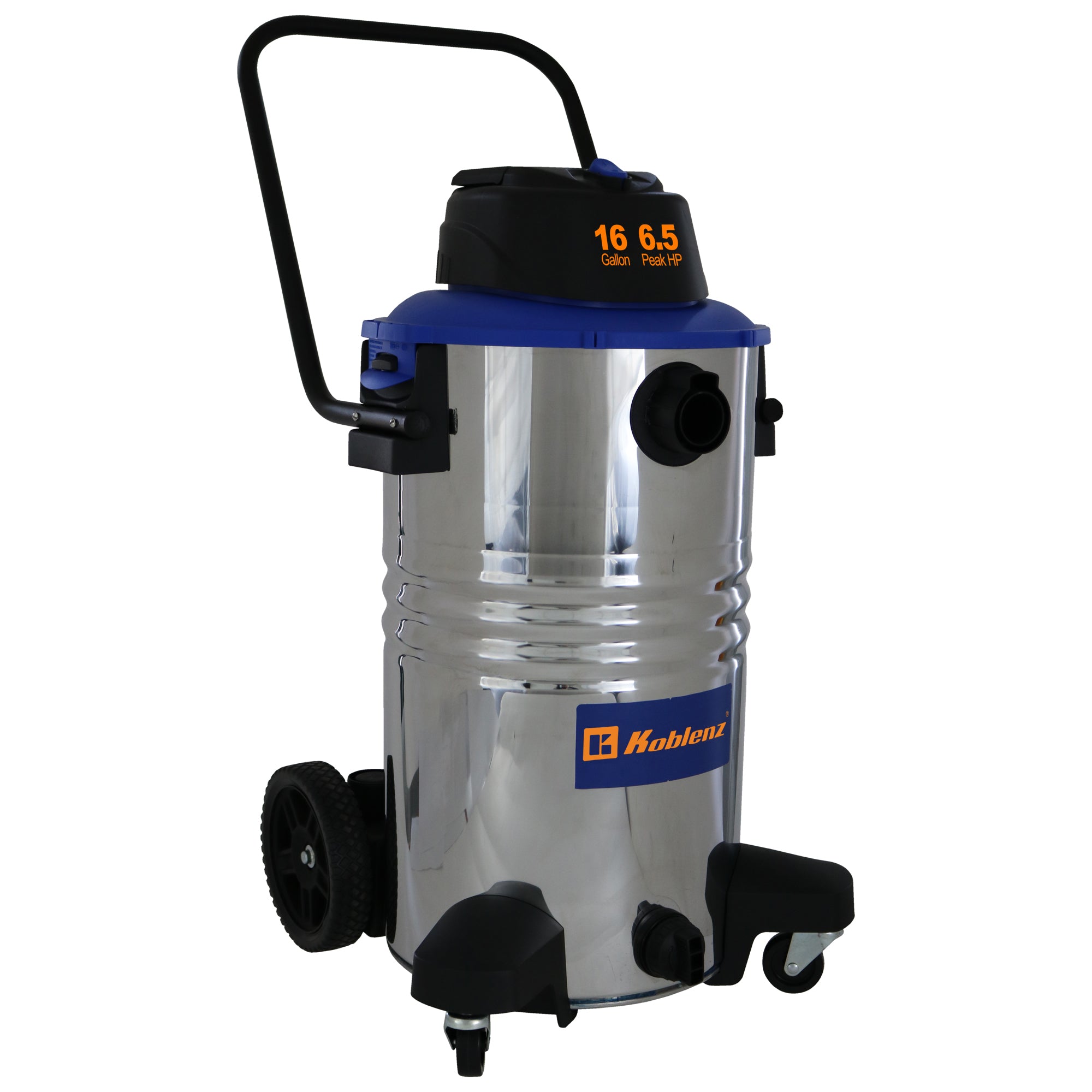 16 Gallon 6.5 PHP Stainless Steel Wet Dry Vacuum WD-16 L314 SSH