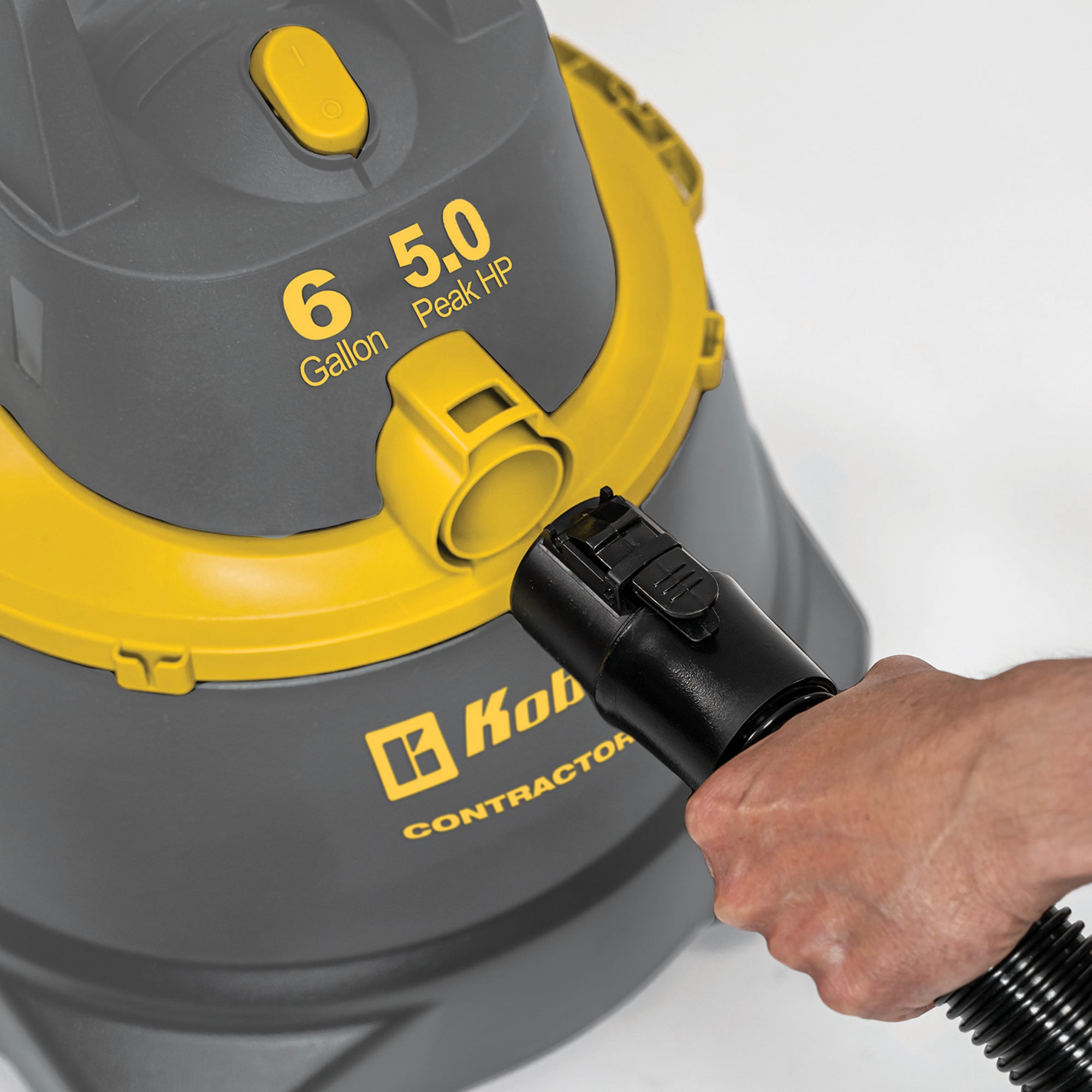 Contractor 6 Gallon 5.0 PHP Wet Dry Shop Vacuum WD-6 C212
