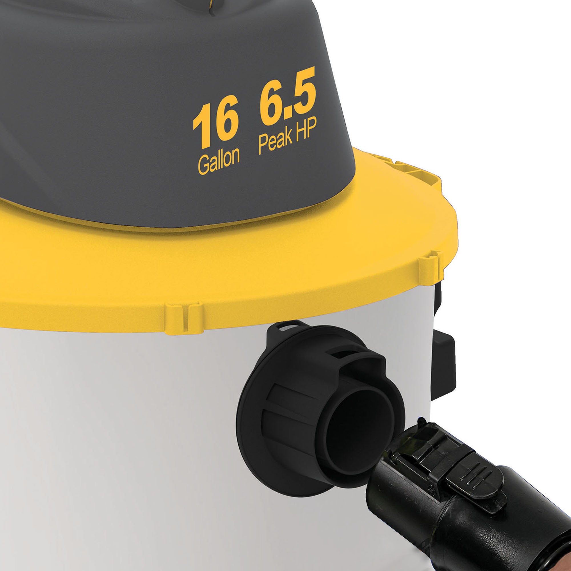 Contractor 16 Gallon 6.5 PHP Stainless Steel Wet Dry Shop Vacuum WD-16 C416 SSH