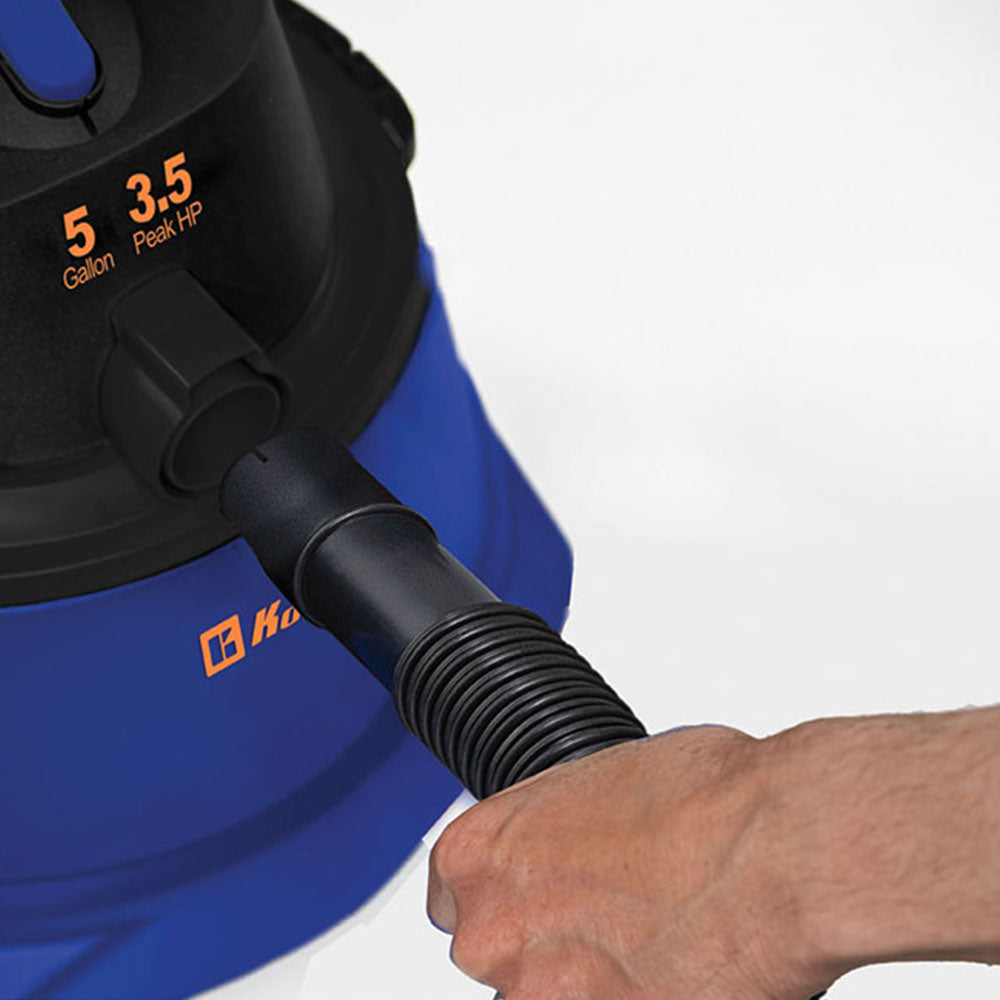 5 Gallon 3.5 PHP Wet Dry Vacuum WD-5 L2