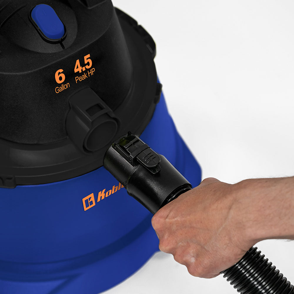 6 Gallon 4.5 PHP Wet Dry Vacuum WD-6 L212