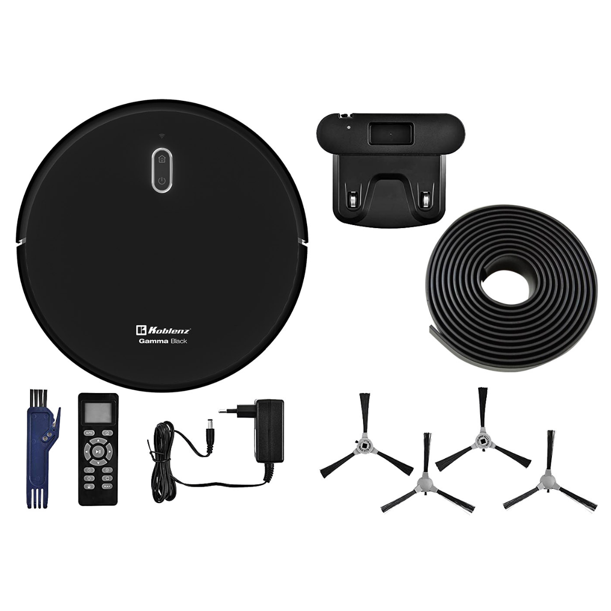 Robot Vacuum Cleaner GAMMA BLACK DE R-601