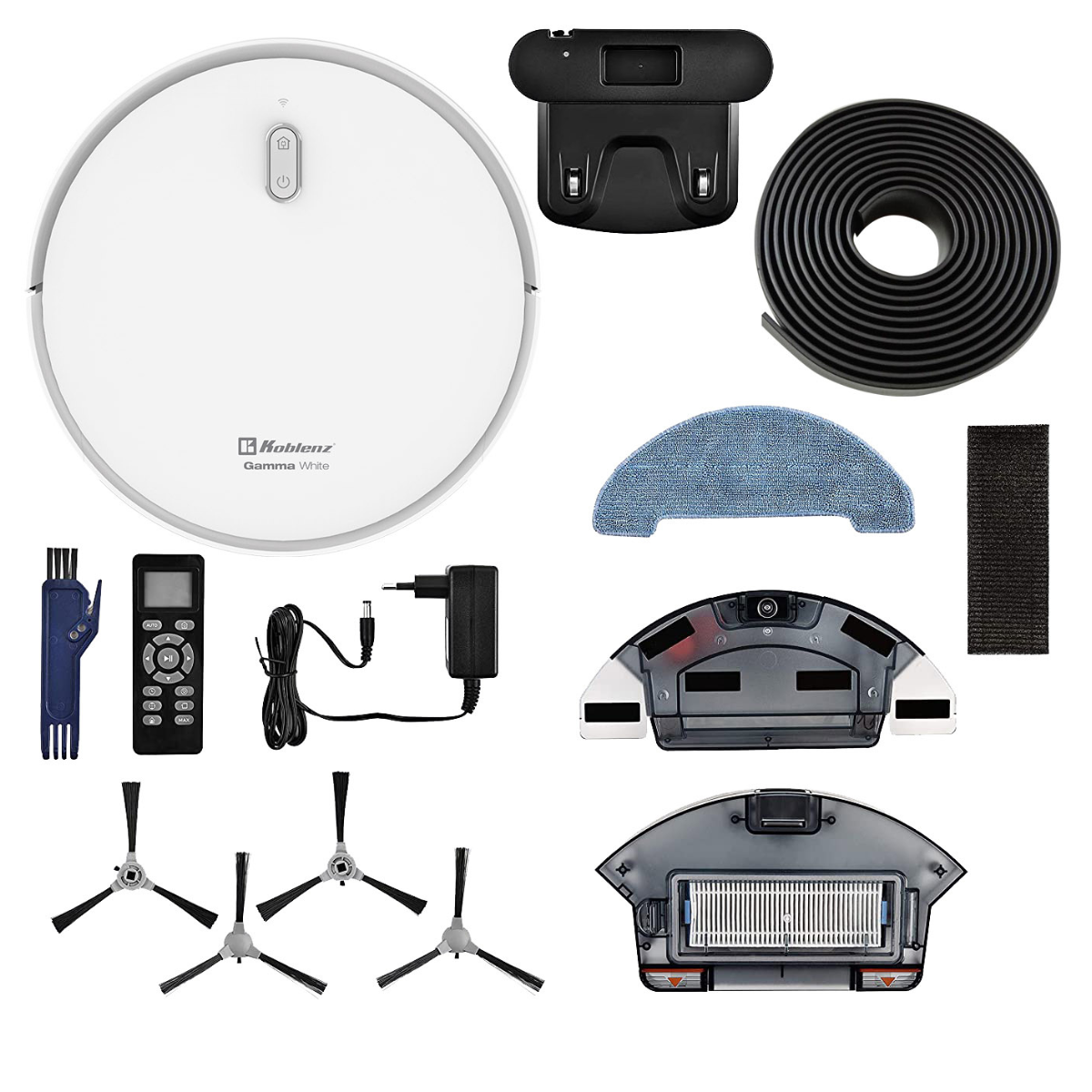 Robot Vacuum and Mop GAMMA WHITE DE R-901