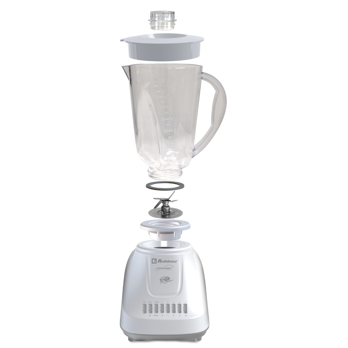 Super Deli Blender 10-Speed 55 Oz LKM-5710 PB