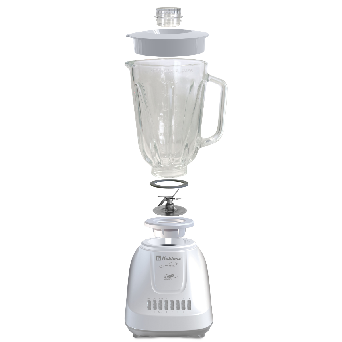 Gourmet Blender 10 Speed 51 Oz LKM-5910 VB