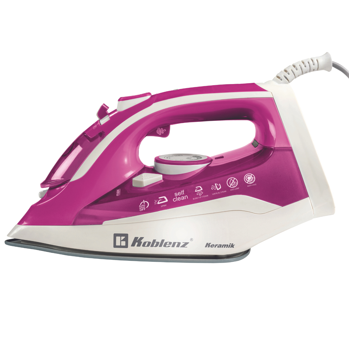Secure Keramik Steam Iron PKK-550 SR