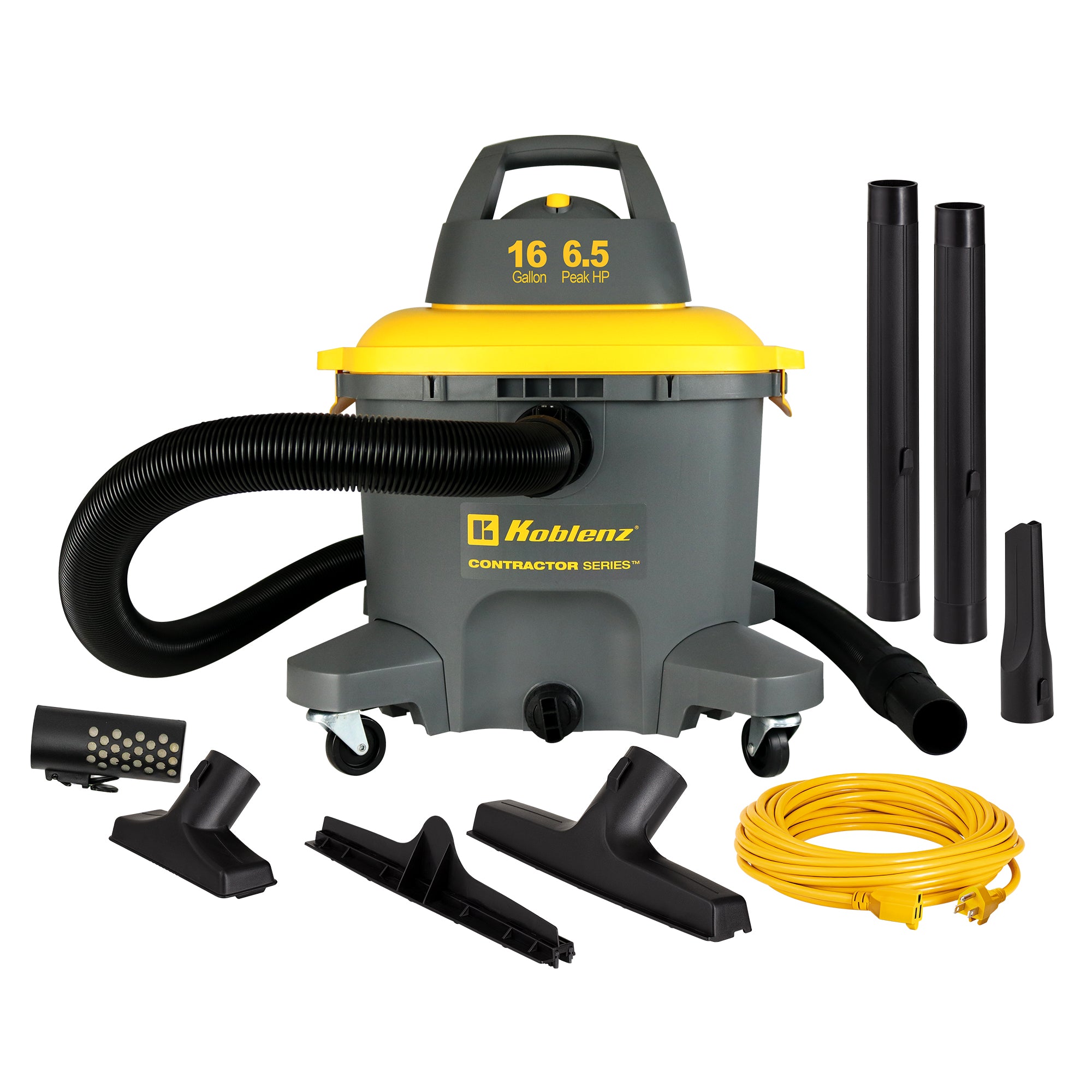 Contractor 16 Gallon 6.5 PHP Wet Dry Shop Vacuum WD-16 C4
