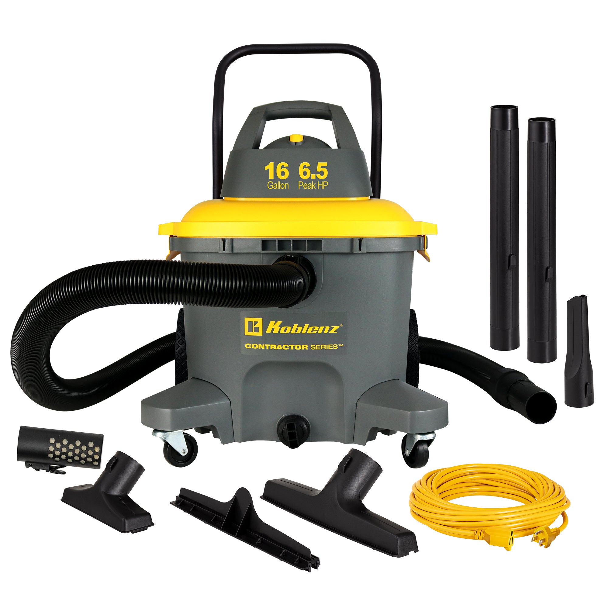 Contractor 16 Gallon 6.5 PHP Wet Dry Shop Vacuum with Handle WD-16 C4H