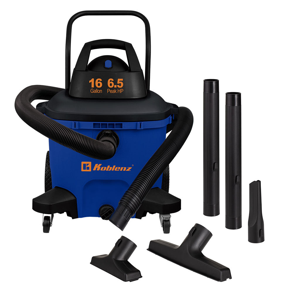 16 Gallon 6.5 PHP Wet Dry Vacuum with Handle WD-16 L4H