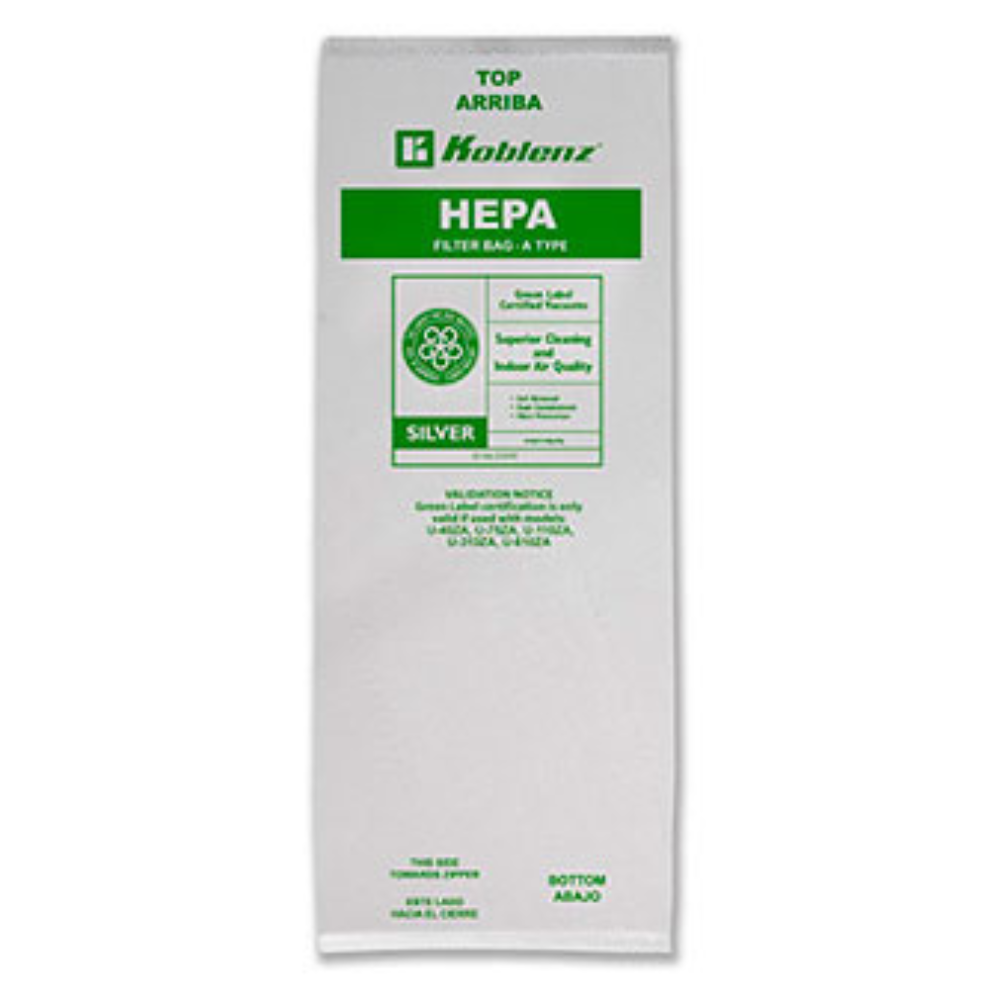 “A” Type HEPA disposable paper bags