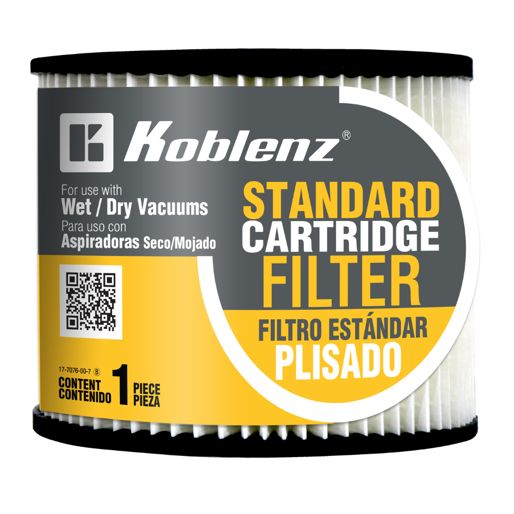 Standard Cartridge Filter for Wet Dry Vacuum