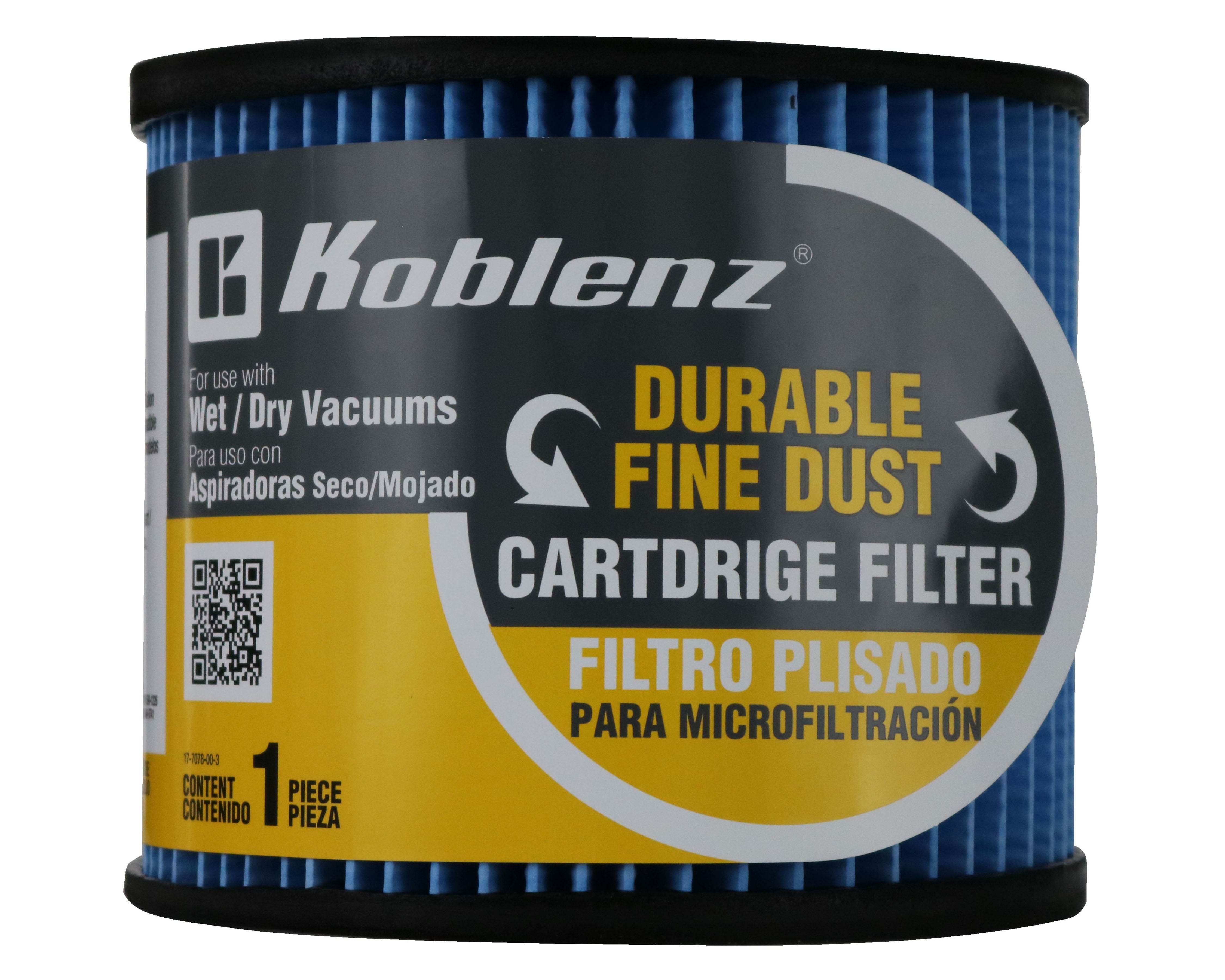 Fine Dust Cartridge Filter for Wet Dry Vacuum
