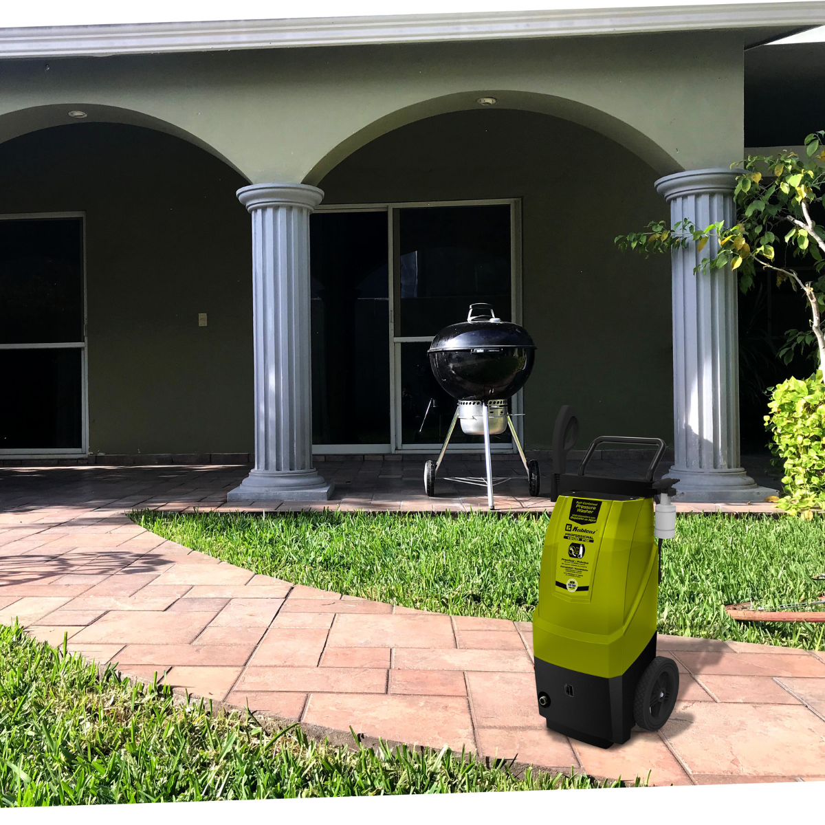 HLT-380 V Electric Pressure Washer with Water Tank