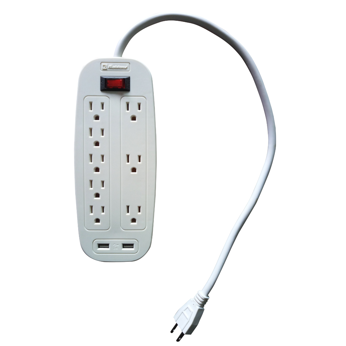 8 Outlet Power Strip SS-2100 USB
