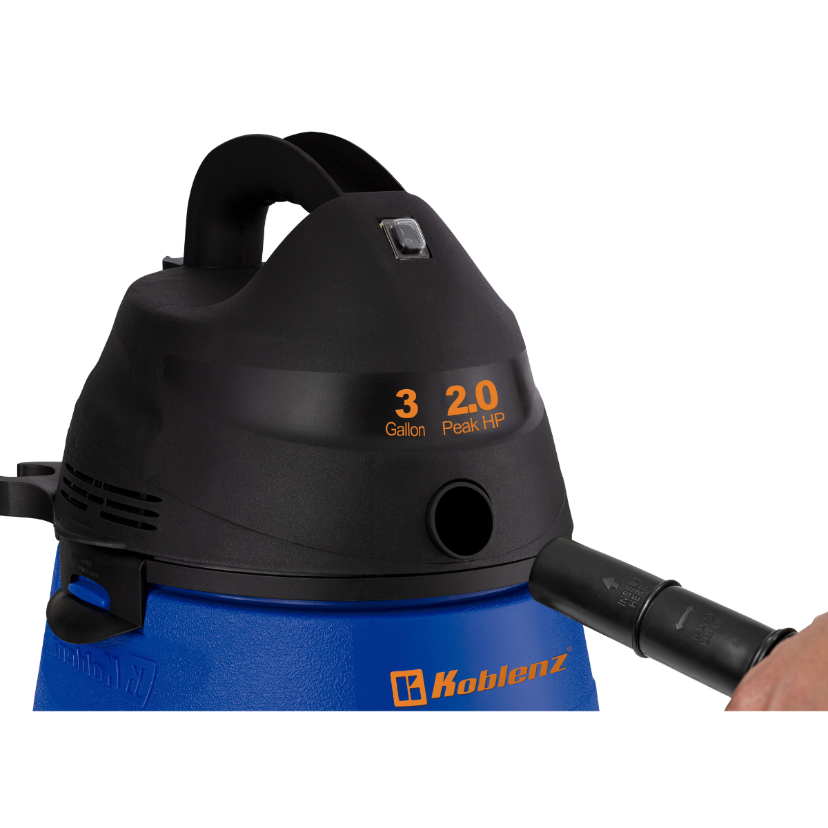 3 Gallon 2.0 PHP Portable Wet Dry Vacuum WD-353L